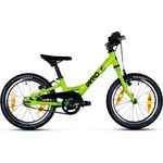 PYRO Bikes Kinderfahrrad Sixteen Small, Leichter Aluminiumrahmen, V-Brakes, Kinderfreundliche 1-Gang-Schaltung, Blau