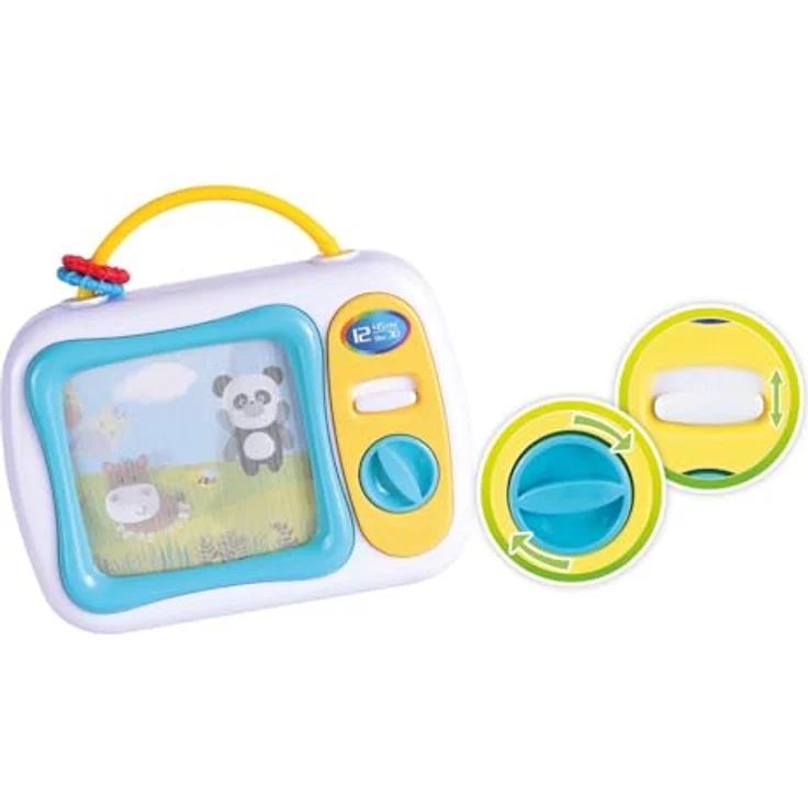 Toi-Toys Little Stars Baby Television, Tiere mit Geräuschen und Ein/Aus-Schalter, für 6 Monate und älter – Bild 1
