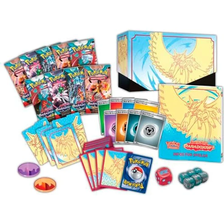 AMIGO Pokémon (Sammelkartenspiel), PKM KP04 Top-Trainer Box DE, Deutsch/Englisch, 702 g – Bild 4