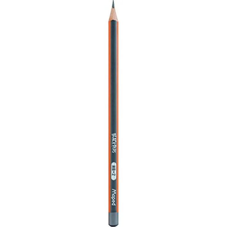 Maped 850021 Bleistift, Dreieckige Form, Stoßfeste Leine, Noir – Bild 4
