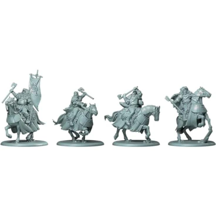 CMON A Song of Ice & Fire - Umber Ravagers, Einheiten-Erweiterung mit 4 Miniaturen und Spielkarten für Stark Starterset – Bild 5