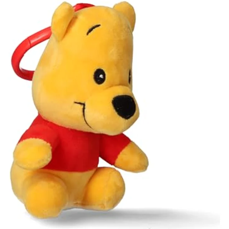 Cerda Disney Plüsch-Schlüsselanhänger Winnie Puuh, 12 cm, weicher Bag Clip für Rucksack und Tasche – Bild 2