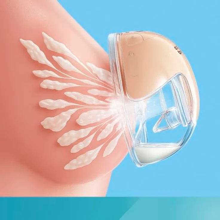 Canpol babies SmartSense Milchpumpe für Damen, elektrische Muttermilchpumpe mit stillem Betrieb, 1 St. – Bild 8