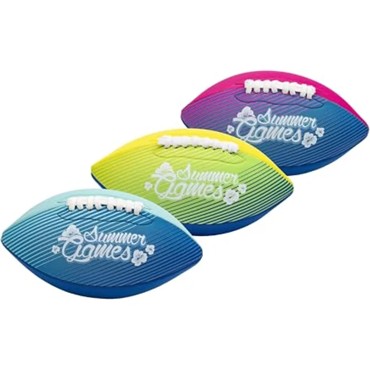 XTREM toys & sports Neopren Football, Spielball für Summer Games, Durchmesser ca. 21 cm, für Kinder ab 3 Jahren