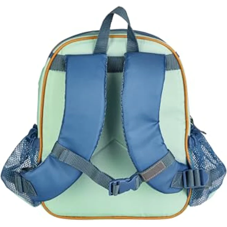 Sterntaler Rucksack Dino Rexi, Kindergartenrucksack in Grün mit Kühlfunktion und verstellbaren Gurten – Bild 3