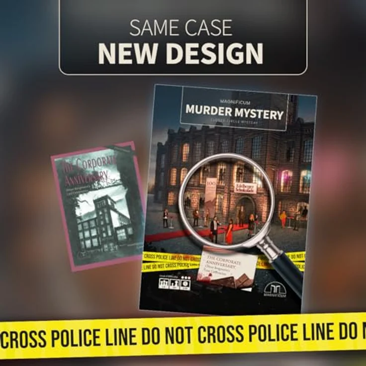 MAGNIFICUM Murder Mystery Game, The Corporate Anniversary - Oliver Borgmann's Last Celebration, Detektivspiel für 1-6 Spieler, 2-4 Stunden Spielzeit, Englisch – Bild 5