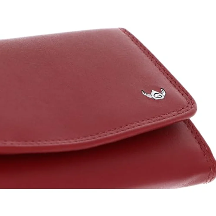 Golden Head Polo Geldbörse RFID, 100% Leder, 12 cm, rot – Bild 5