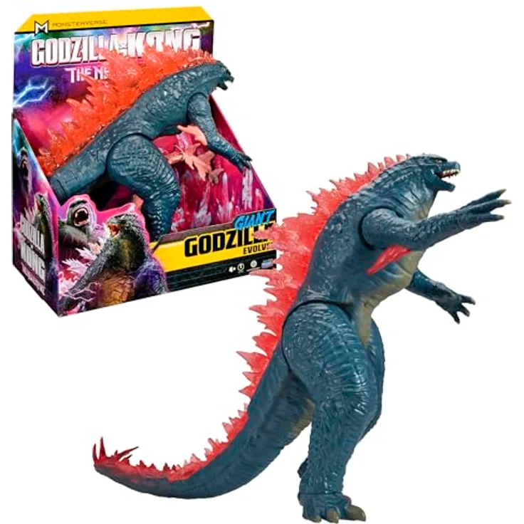 MonsterVerse Godzilla x Kong: The New Empire 11-Zoll Riesen-Godzilla Actionfigur, detailgetreu, limitierte Auflage, Hollow Earth Verpackung, geeignet für Kinder ab 4 Jahren