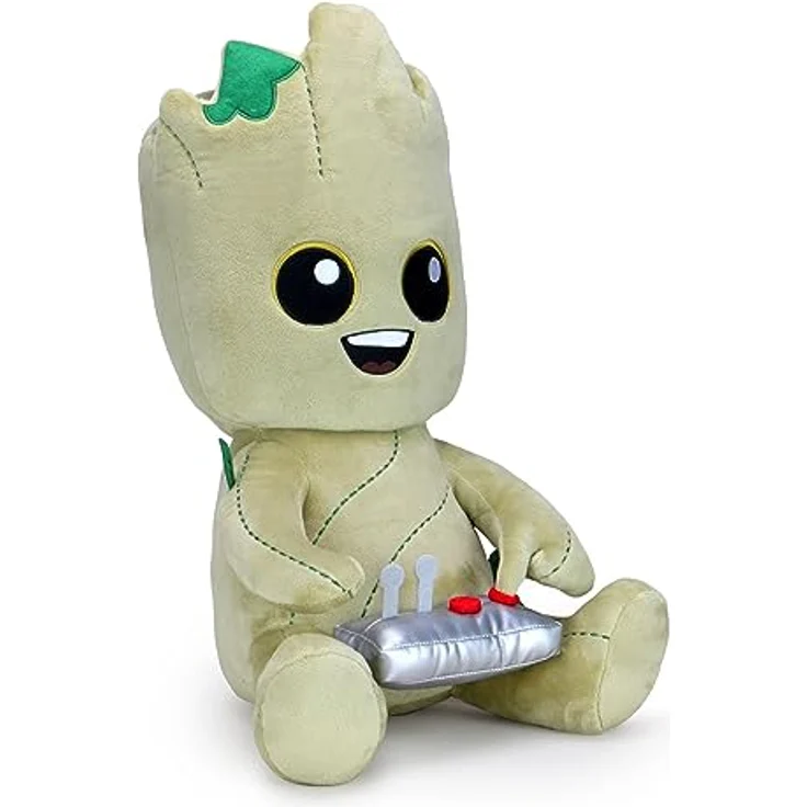 Kidrobot Groot Hugme, Plüsch mit interaktiver Vibrationsfunktion, Marvel Guardians of the Galaxy – Bild 6