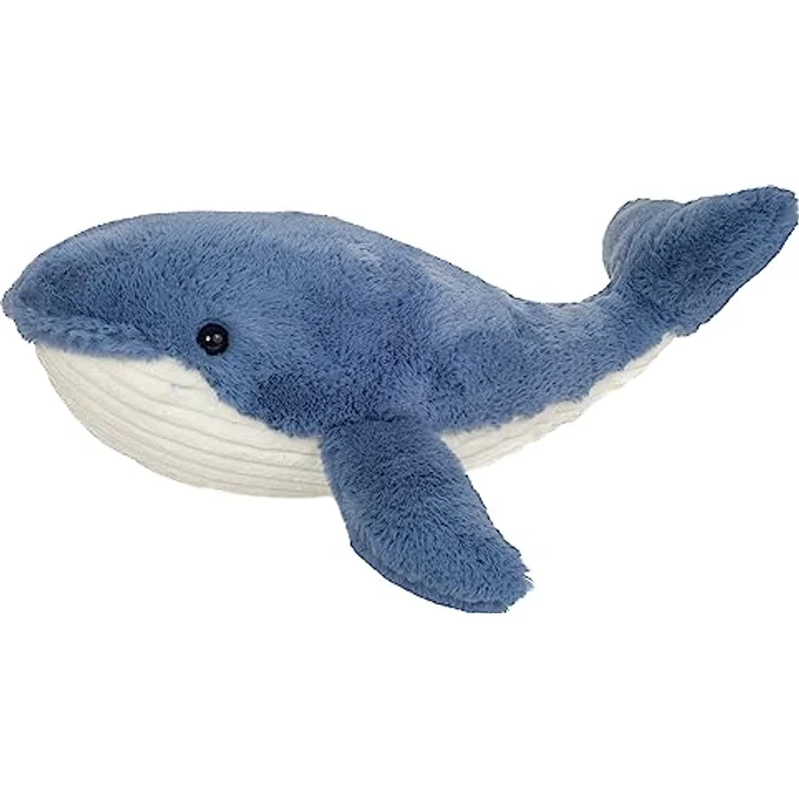 Teddy Hermann Herzekind 93954 Walfisch Waltraud 44 cm, Kuscheltier, Plüschtier mit recycelter Füllung – Bild 1
