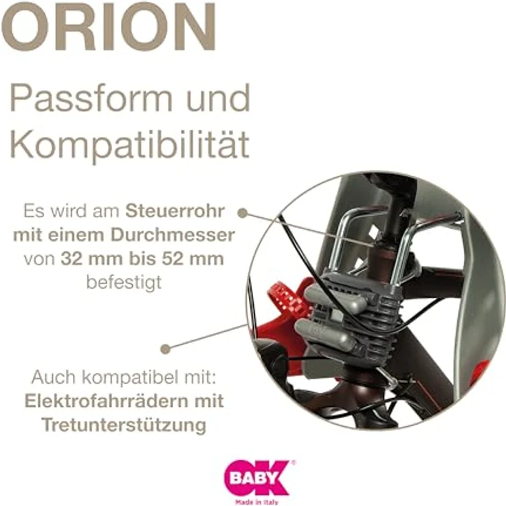 OKBABY Orion 15 kg Frontmontage 2 2 kg Fußstütze Sitzgurt – Bild 4