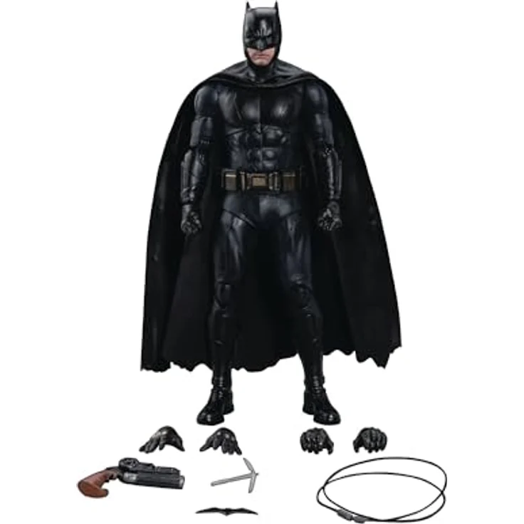 Beast Kingdom Toys Justice League Batman Dynamic 8ction Heroes Actionfigur 1/9, 20 cm mit Zubehörteilen in bedruckter Box – Bild 8