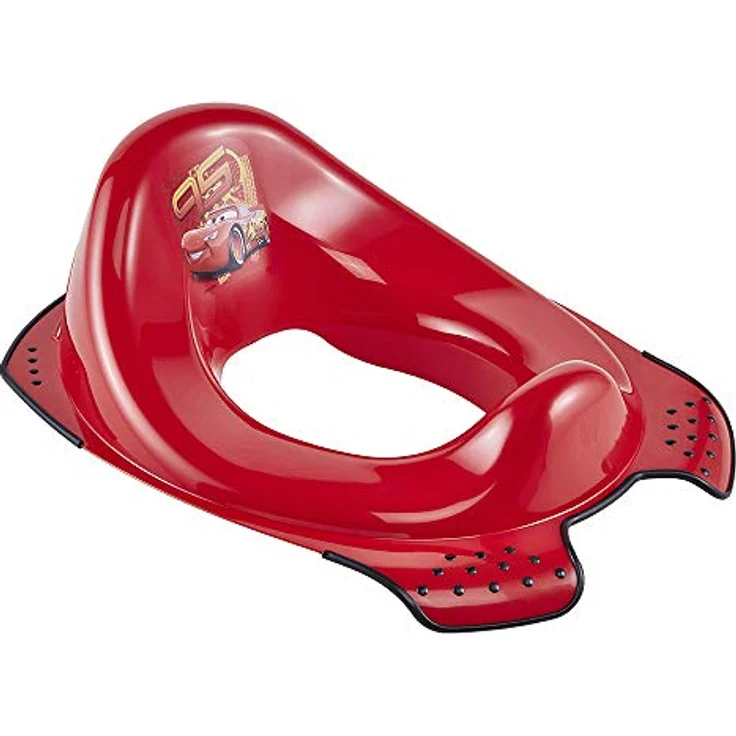 keeeper Disney Cars Kinder-Toilettensitz, Ab ca. 18 Monate bis ca. 4 Jahre, Anti-Rutsch-Funktion, Ewa, Kirsch-Rot - Preisvergleich – Bild 1