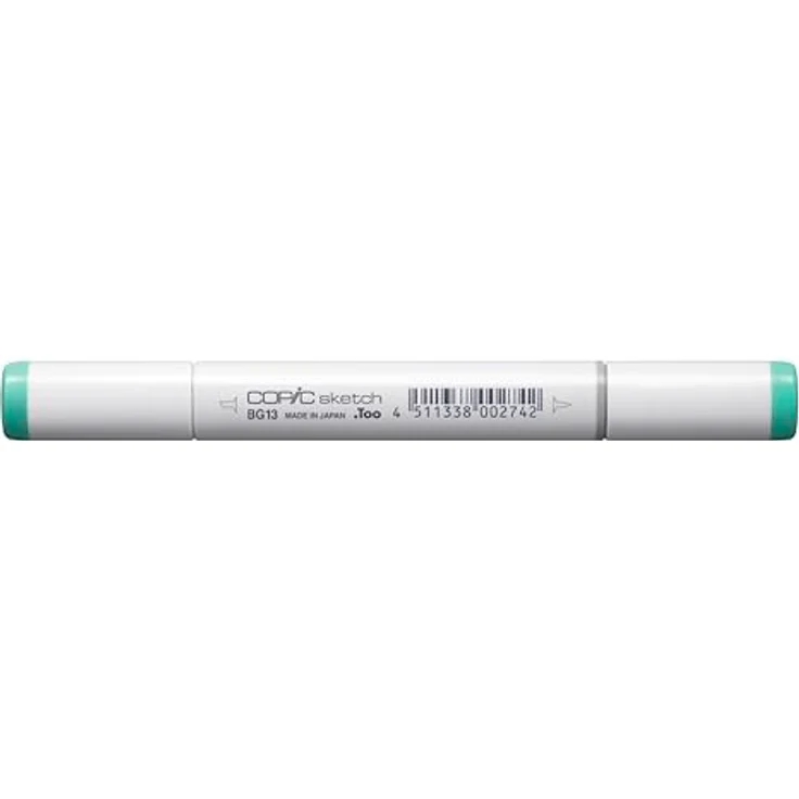 Copic COPIC Sketch Marker Typ BG - 13, Mint Green, professioneller Pinselmarker mit Super-Brush- und Medium-Broad-Spitze, schnelltrocknend, wischfest – Bild 3