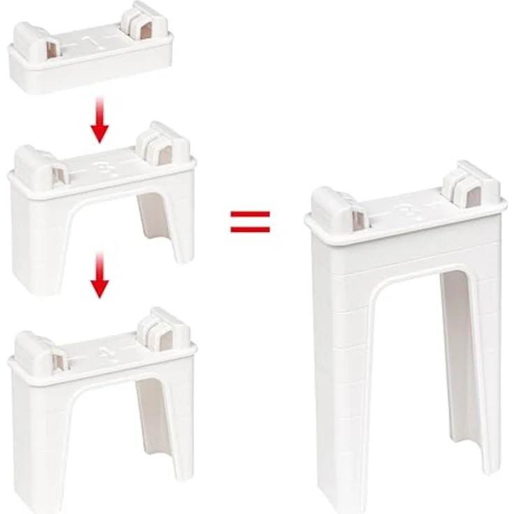 Brio 63611400 Schienenpaket Berg und Tal, 63-teiliges Spiralenset mit modularen Schienen und Stützen, inkl. Lok und Zubehör – Bild 9