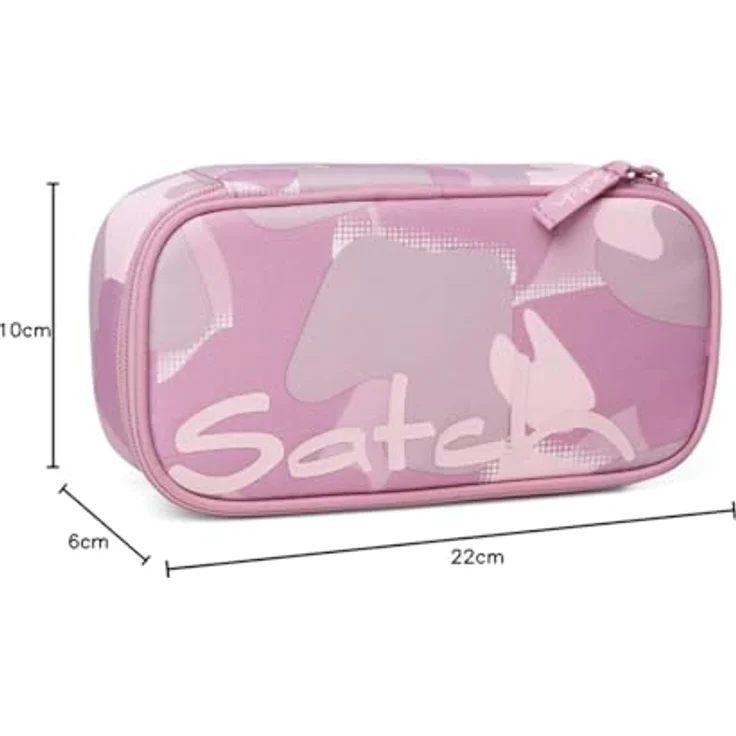 Satch 'Schlamperbox Heartbreaker', 22 x 6 x 10 cm, lila/rosa – Bild 3