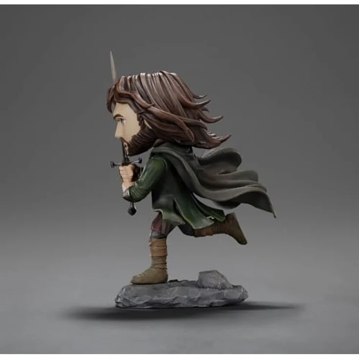 Iron Studios Herr der Ringe Mini Co. Aragorn Figur, 17 cm - Sammelfigur – Bild 4