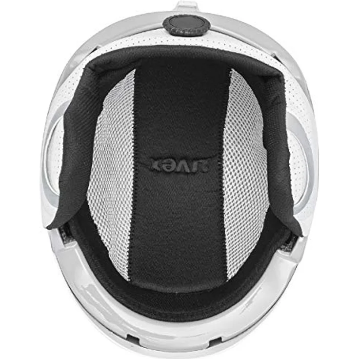 uvex ultra pro - Skihelm für Damen und Herren - individuelle Größenanpassung - Magnetverschluss - white/grey - 51-55 cm – Bild 5