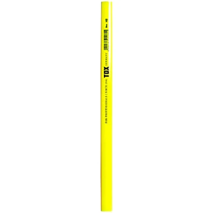 TOX-DÜBEL-TECHNIK Zimmermanns-Bleistifte, 12er Set in Neonfarben (Neongelb, Neongrün, Neonorange) – Bild 2