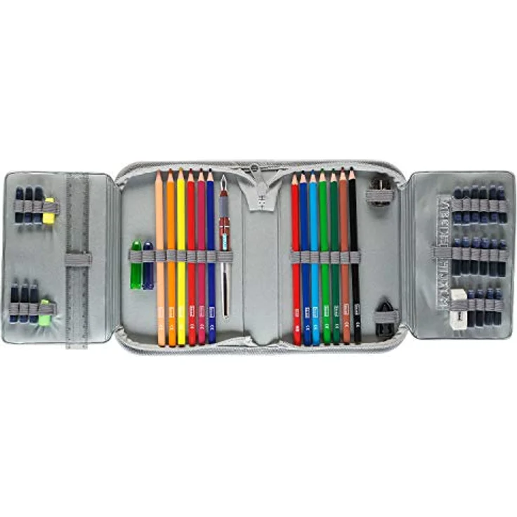 Idena Schüleretui 50TLG. keep cool, Federmäppchen, 20cm x 14cm x 4cm – Bild 5