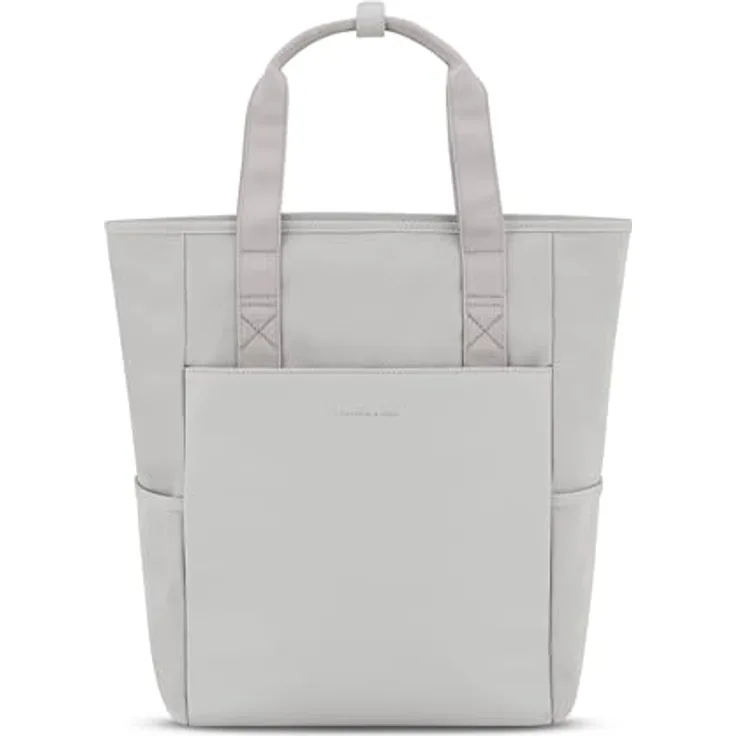 Kapten & Son Lindby Rucksack, 41 cm mit Laptopfach, in beige (greige), 100% PET