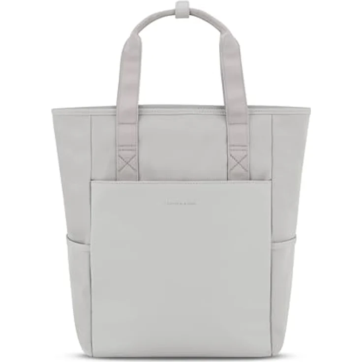 Kapten & Son Lindby Rucksack, 41 cm mit Laptopfach, in beige (greige), 100% PET – Bild 1