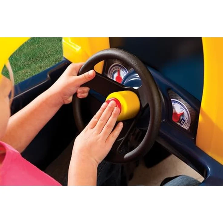 Little Tikes Gemütlicher Lastwagen, Spielzeugauto mit geräumiger Ladefläche, Geländereifen und Lenkrad mit Hupe – Bild 3