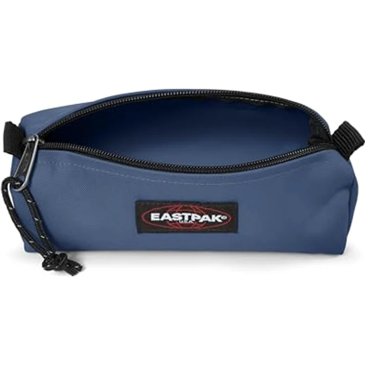EASTPAK BENCHMARK Single Federmäppchen - Großes Innenfach, 100% Nylon, Vegan - Powder Pilot (Blau) – Bild 2