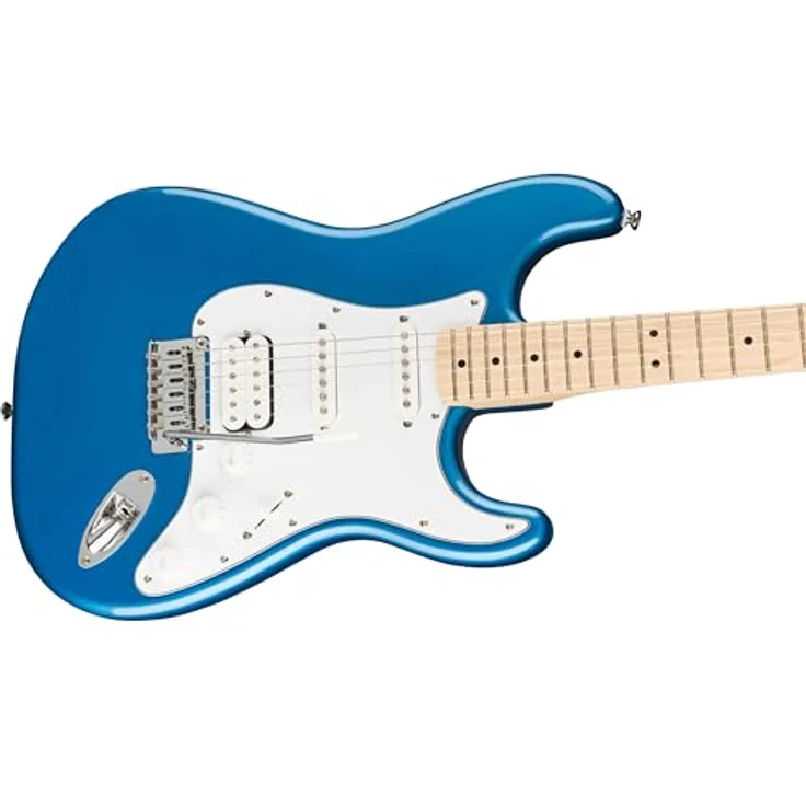 Fender Squier Affinity Series Stratocaster HSS Pack, E-Gitarren Set in Lake Placid Blue mit 15W Verstärker und Zubehör, Ahorn-Hals – Bild 6