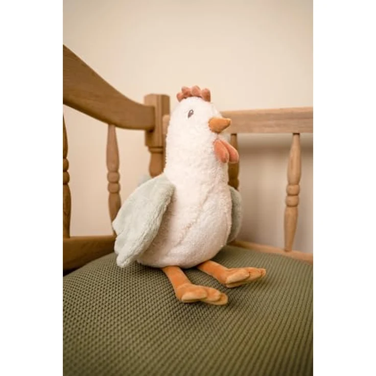 Little Dutch 8827 Kuscheltier Plüschtier Huhn - Little Farm (17 cm) – Bild 4
