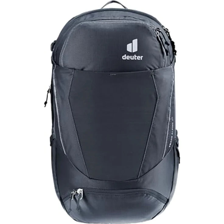 deuter Trans Alpine 30 Fahrradrucksack, 30 Liter, Airstripes System, ergonomische Schulterträger, schwarz – Bild 2
