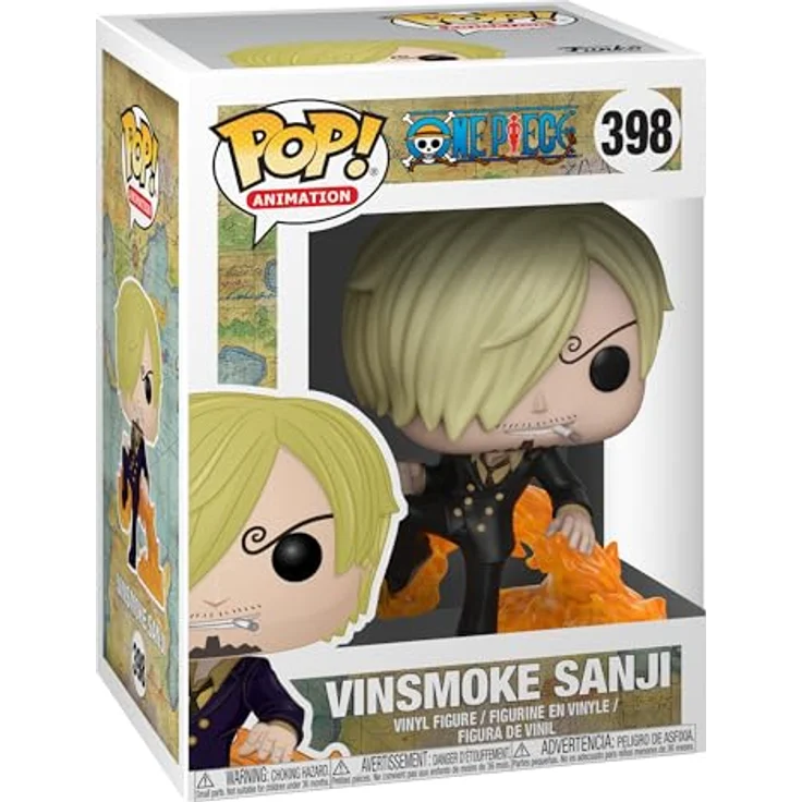 Funko POP! One Piece: Vinsmoke Sanji- Vinyl-Sammelfigur - Geschenkidee - Offizielle Handelswaren - Spielzeug Für Kinder und Erwachsene - Anime Fans - Modellfigur Für Sammler und Display – Bild 1