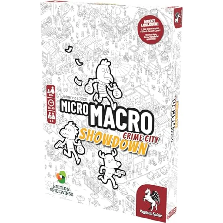 Pegasus Spiele 59064G MicroMacro: Crime City 4 – Showdown (Edition Spielwiese) – Bild 5