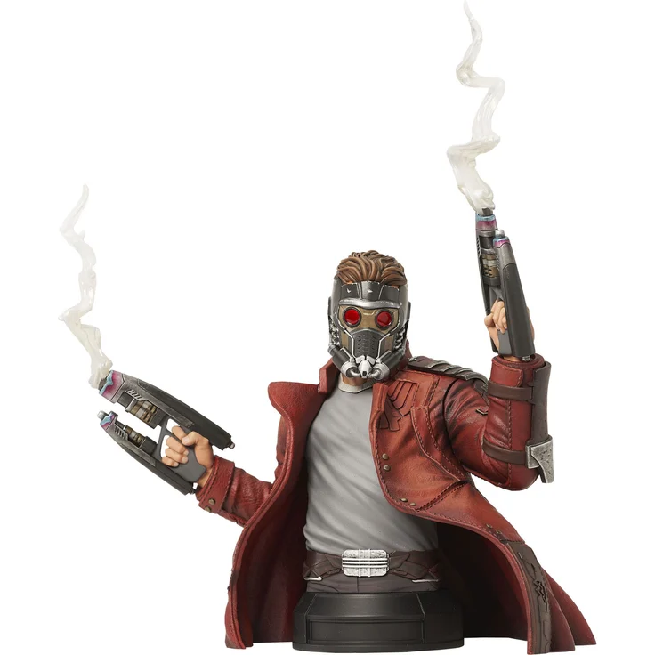 Diamond Select Guardians of the Galaxy Büste 1/6 Star-Lord, 23 cm, detailreiche Harzbüste, limitiert auf 3000 Stück