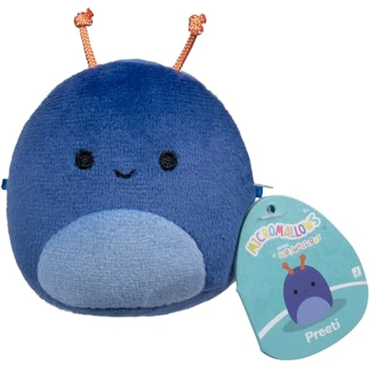 Squishmallows Micromallows 6,5 cm 4er Set, mehrfarbig, kuschelweiches Plüschspielzeug zum Sammeln und Tauschen – Bild 6