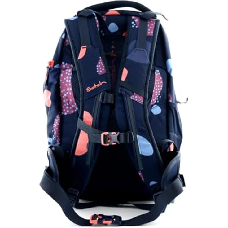 Satch Schulrucksack satch match, robuster und erweiterbarer Rucksack aus 100% recyceltem, wasserabweisendem Polyester, ergonomisches Design – Bild 7
