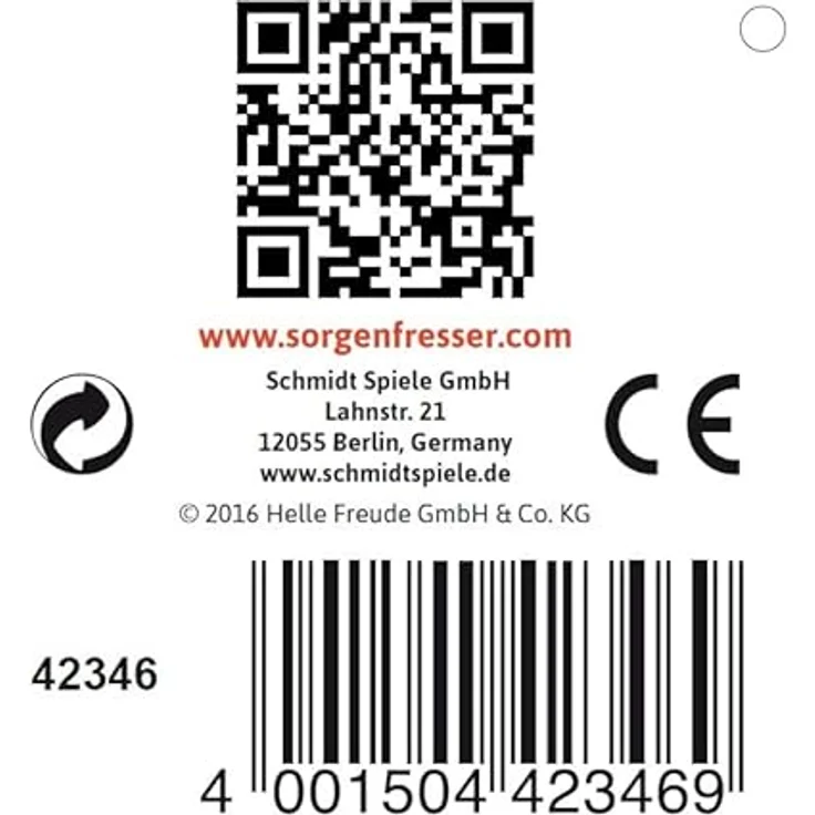 Schmidt Spiele 42352 Lilli, Sorgenfresser klein, Püschfigur, 29 cm, bunt - Preisvergleich – Bild 4