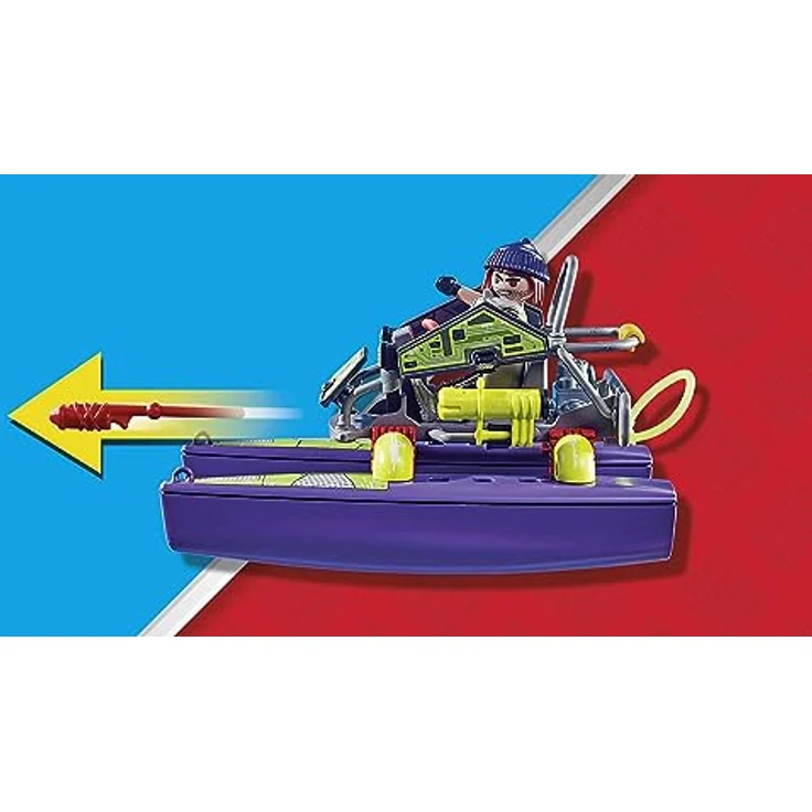 PLAYMOBIL 71147 SWAT-Multi-Terrain-Quad Spielset, wandelbares Fahrzeug für Verfolgungsjagden, mehrfarbig – Bild 6
