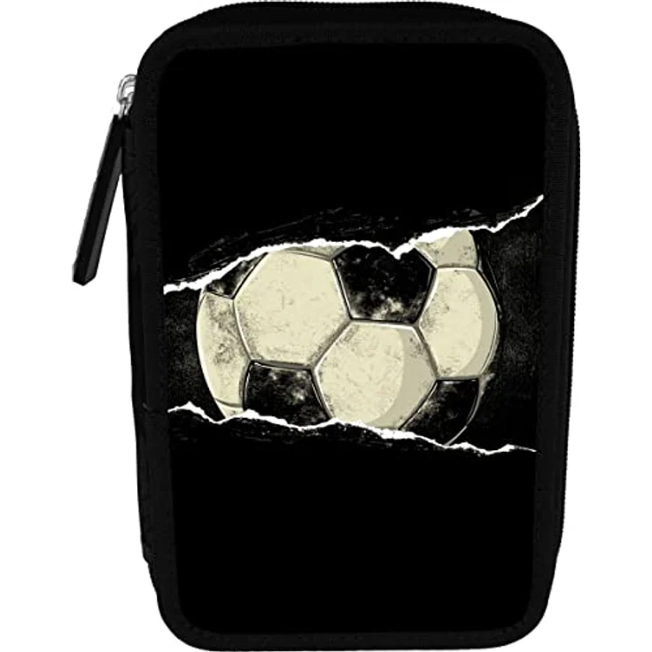 Tinka Magic Tinka - Dreifach Federmäppchen, Fußball, Etui für bis zu 3 Stifte – Bild 2