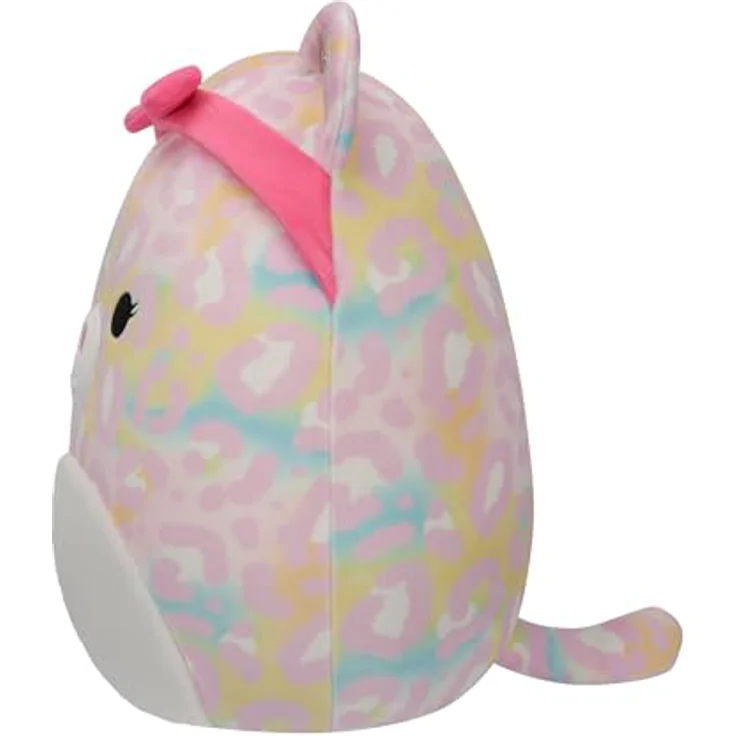 Squishmallows SQCR05426 - Michaela der Regenbogen Leopard 30 cm, offizielles Jazwares Plüsch, superweiches Kuscheltier – Bild 5