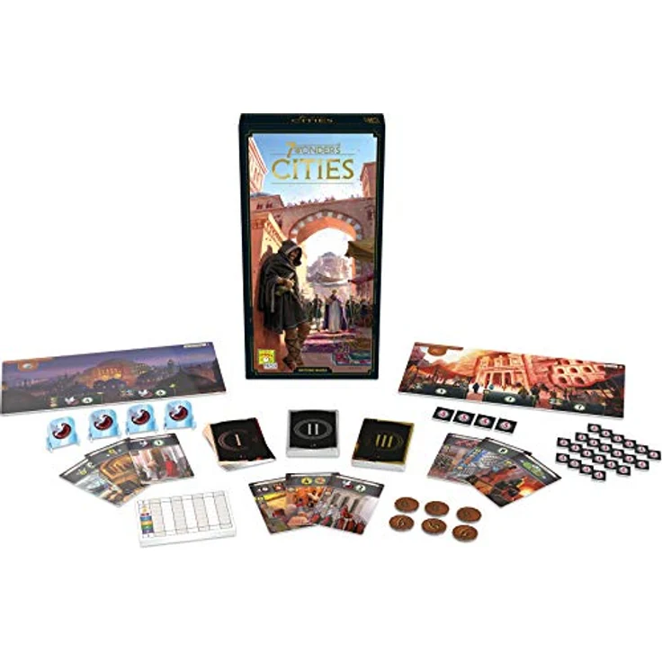 Repos Production 7 Wonders – Erweiterung Cities 2020, Brettspiel für 3-7 Spieler, hochwertiges Material, ab 10 Jahren – Bild 2