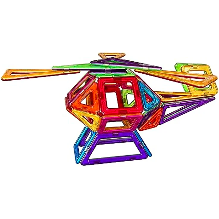MK MAGNIKON Magnetische Bausteine Die Gravitation 62 Teile - Kinderspielzeug ab 3 Jahre, Magnete Kinder, Geschenk Für Mädchen und Jungen, Montessori Building Blocks, Magische Magnetspiel - Langlebig und sicher in der Anwendung – Bild 3