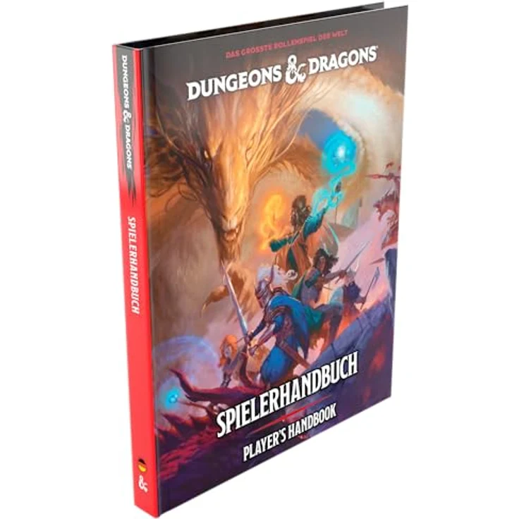 Wizards of the Coast Dungeons & Dragons: Player's Handbook 2024, umfassendes Spielerhandbuch mit über 400 Zaubersprüchen und 12 Klassen, deutsch – Bild 2