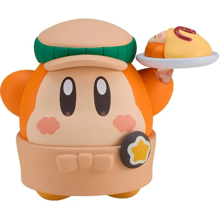 Good Smile Company Kirby Café Waddle Dee Nendoroid Actionfigur mit zusätzlichen Zubehörteilen und Magnetposenoptionen – Bild 1