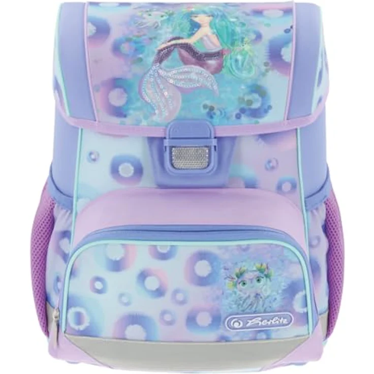 Herlitz Schulranzen Loop Plus Mystic Mermaid, befüllt, ergonomisch, 17 Liter Fassungsvermögen, OEKO-TEX zertifiziert – Bild 2