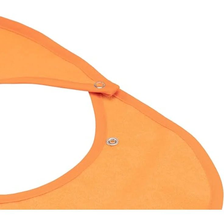 Sensalou Lätzchen Esslätzchen Erwachsene, wasserdicht, Druckknopf, 90x45 cm, waschbar bis 95 °C, praktische Essschürze, Kleidungsschutz – Bild 3