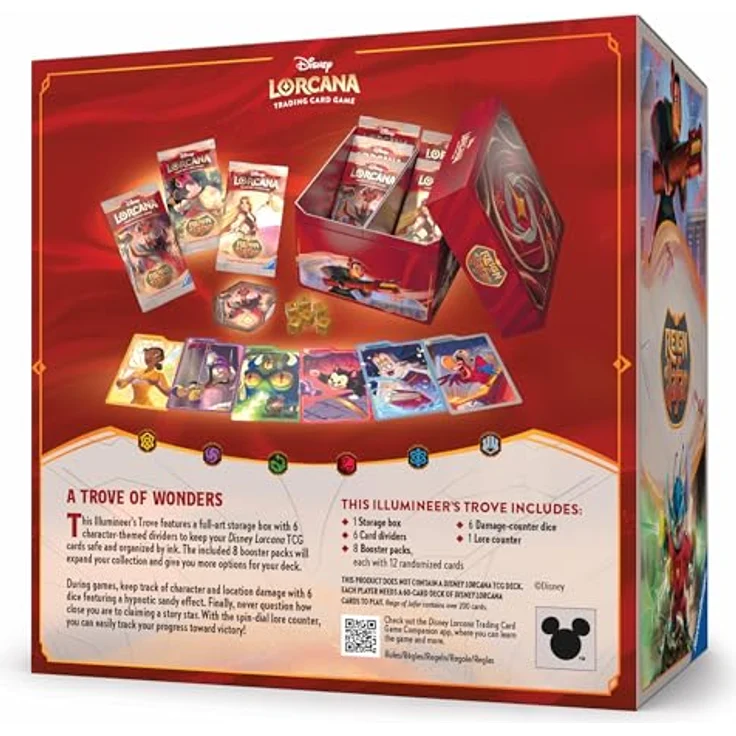 Ravensburger Disney Lorcana Reign of Jafar - Illumineer's Trove Pack, Sammelkarten (Englisch) – Bild 5