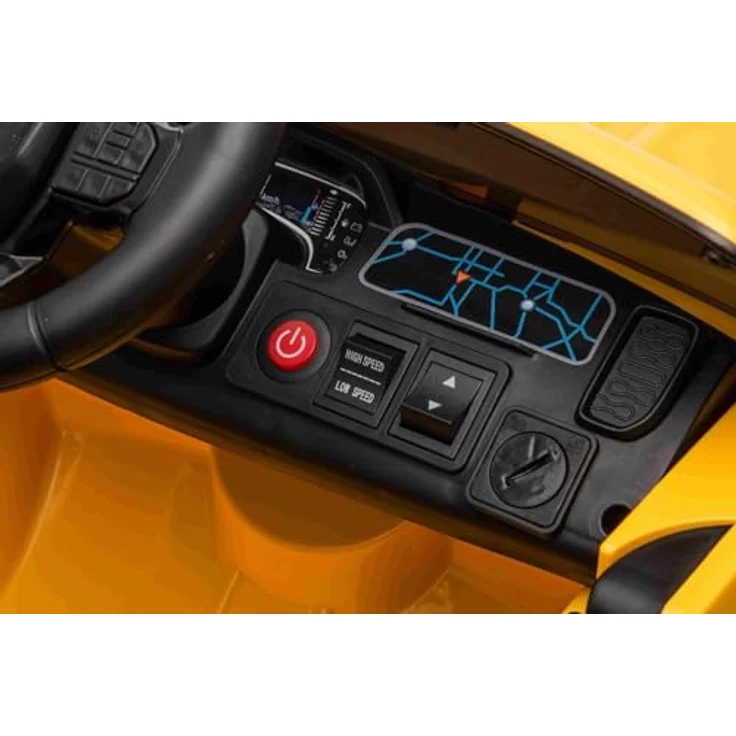 RIRICAR Elektro Kinderauto Ford Ranger 12V, rot, Ledersitz, 2,4-GHz-Fernbedienung, Bluetooth-/USB-Eingang, Federung, 12-V-Batterie, 2 x 30-W-Motoren, ORIGINAL-Lizenz – Bild 2
