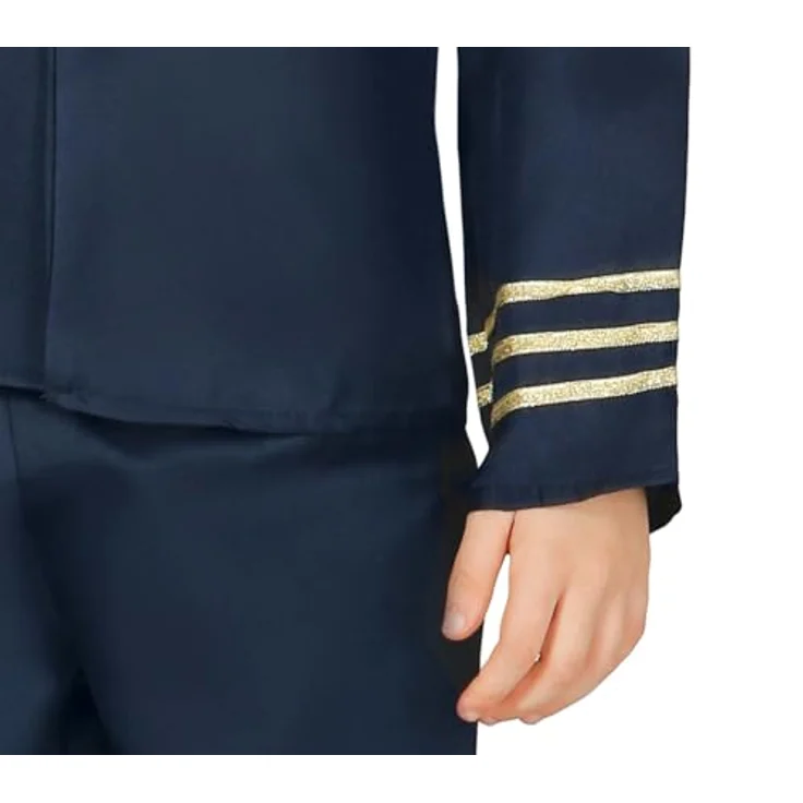 Guirca - Fliegerpiloten-Kostüm Größe 7-9 Jahre (81382.0) – Bild 6