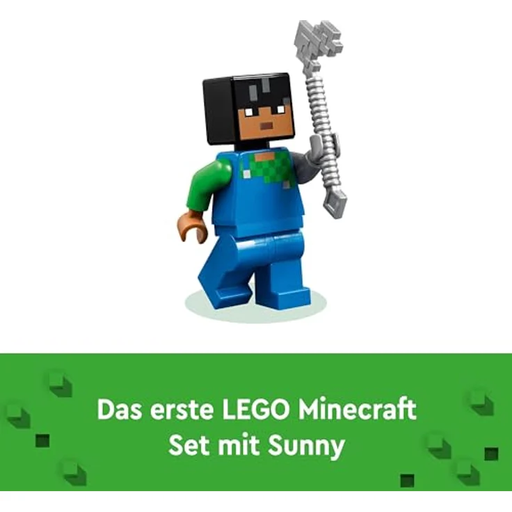 LEGO Minecraft Der Kirschblütengarten, Spielzeug-Garten mit Sunny, Schnüffler, Zombie und Bienen, Geschenk für Gamer, ab 8 Jahren 21260 – Bild 5